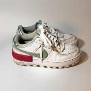 Nike Air Force 1 Athletic Shoes with Chunky Sole